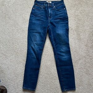 Madewell, Curvy High Rise Skinny, Size 26 Jeans Denim